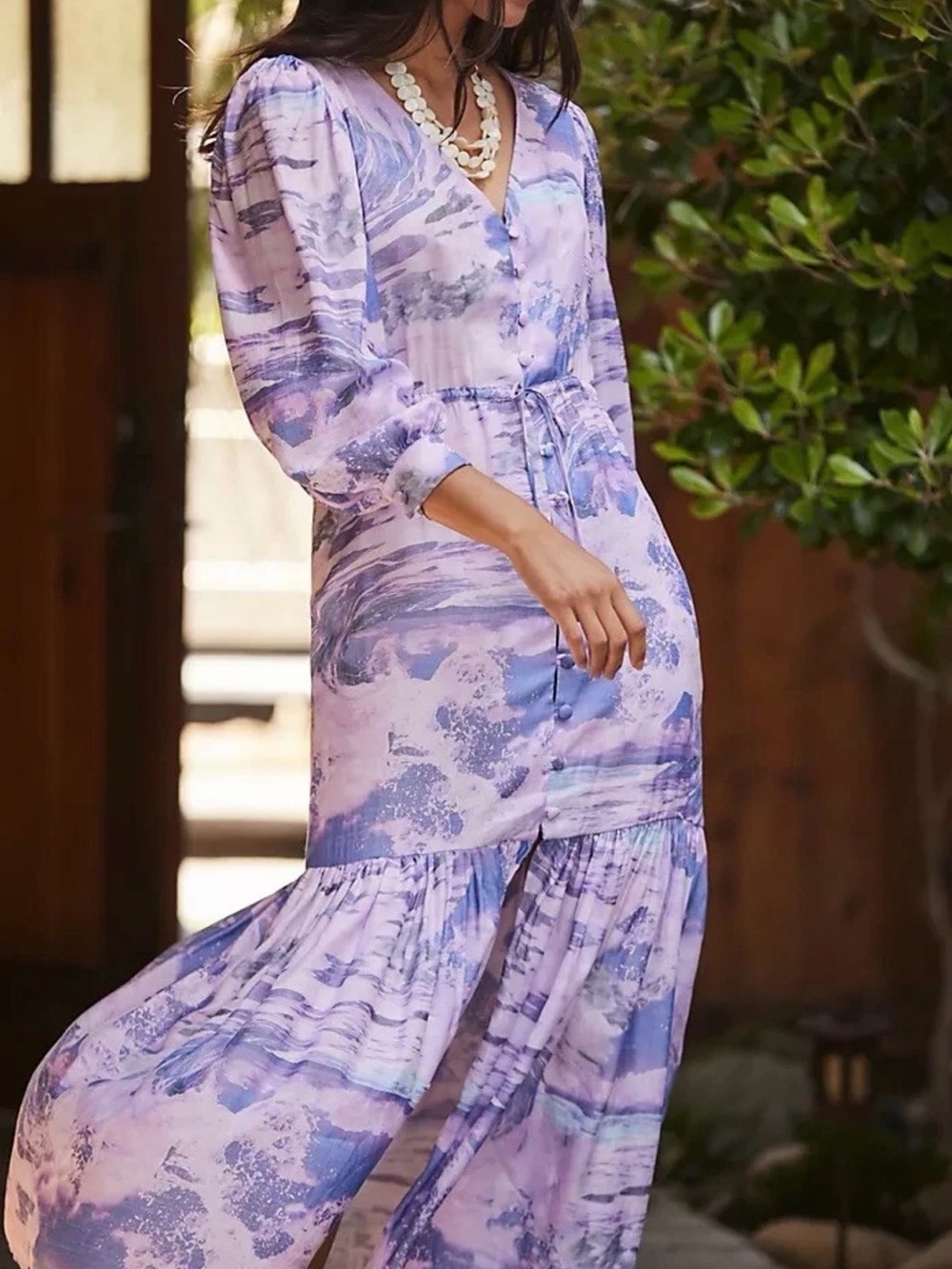 Anthropologie BOAMAR Rivere Dress